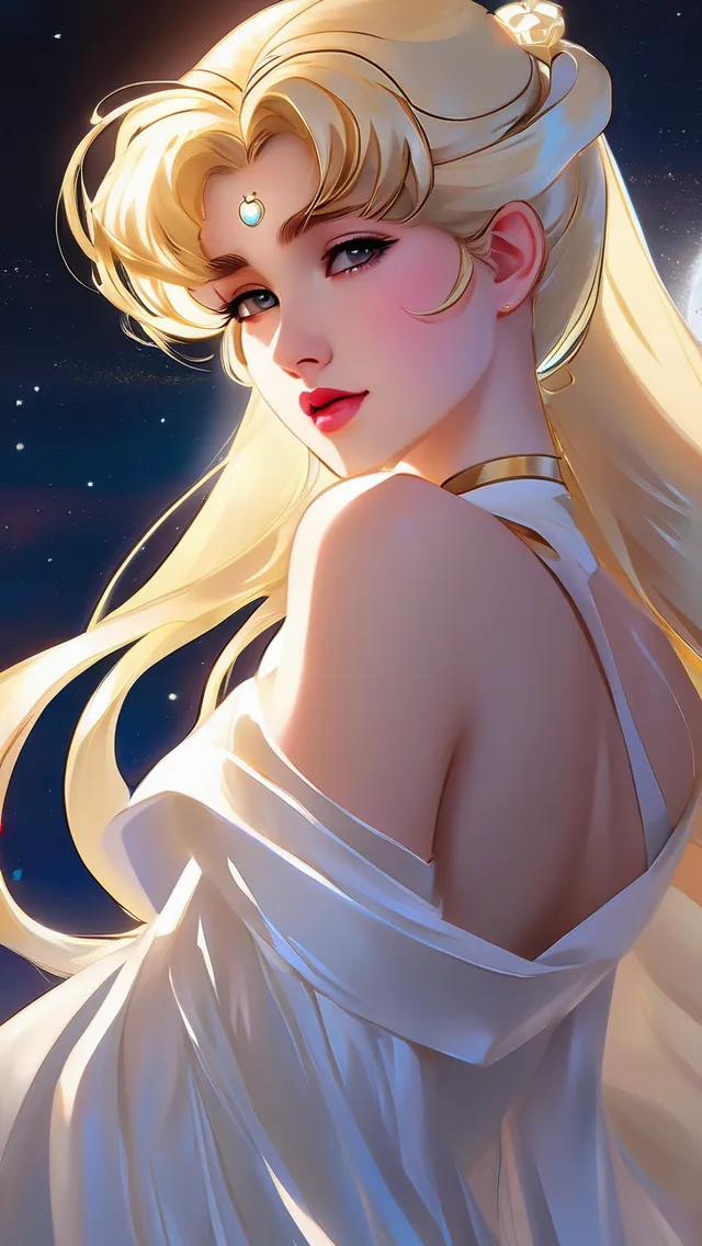 Princess Serenity AI Photo Generator Starryai