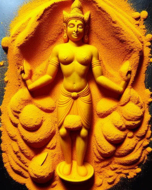 Deity of turmeric (inspired by Abaddonskey)