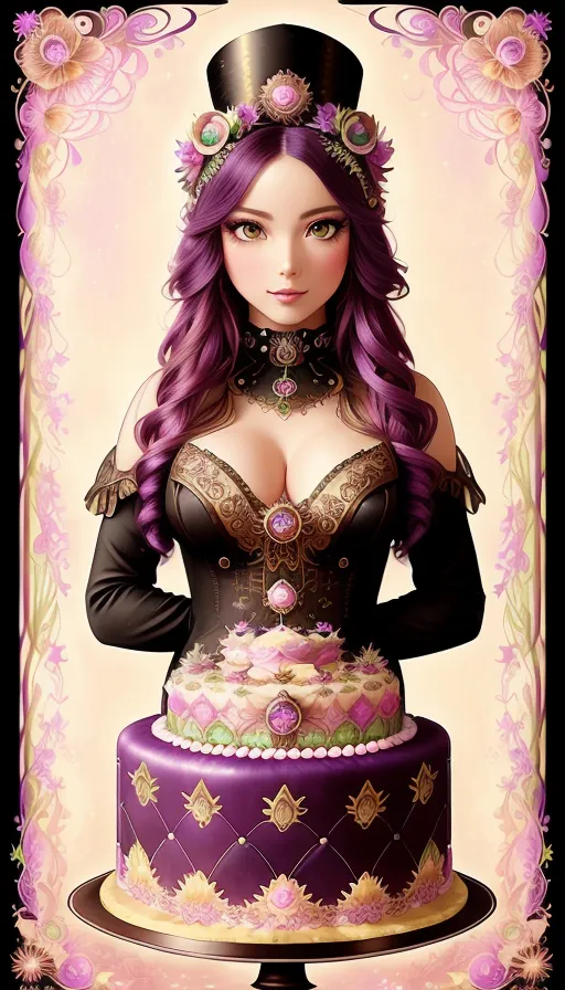 Steampunk Wedding Cake Topper – Cake Dummies