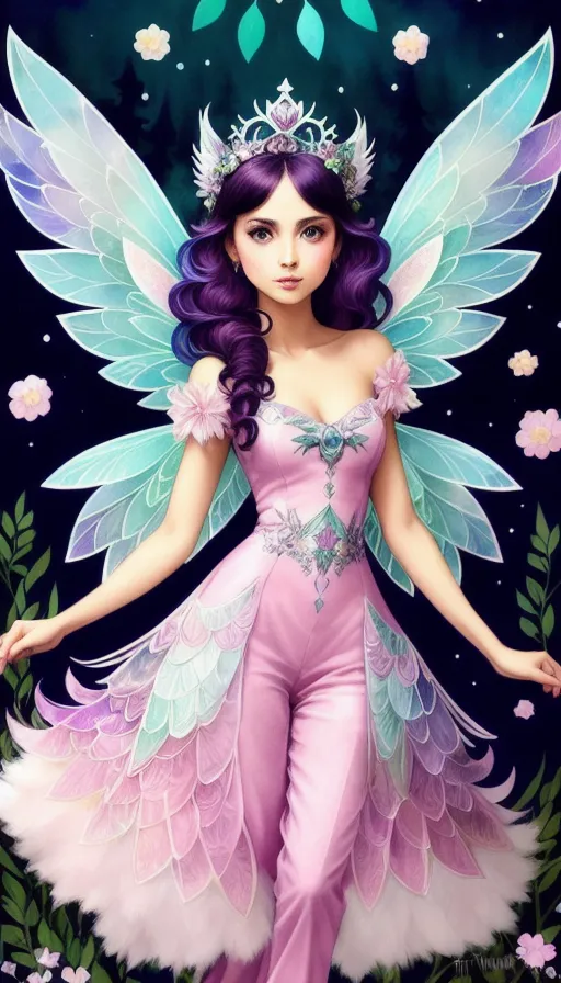 Forest Fairy 🧚🏻‍♀️💖 - Free AI Photo Generator - starryai