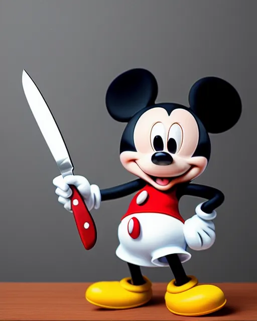 Mickey Mouse - AI Photo Generator - starryai