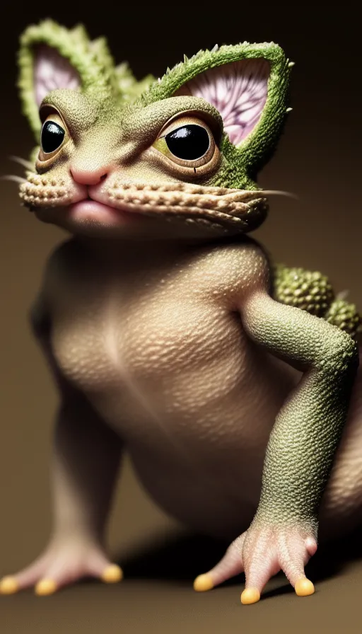 Toad Kitten - Free AI Photo Generator - starryai