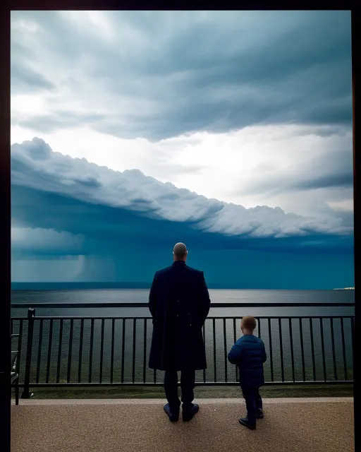 A storm coming,' Frank says. 'A storm - AI Photo Generator - starryai