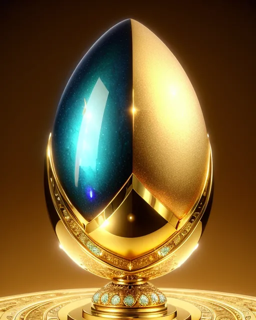 Golden dragon eggs - Free AI Photo Generator - starryai