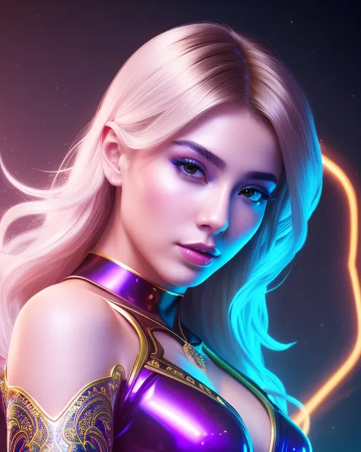 A stunningly beautiful young - Free AI Photo Generator - starryai