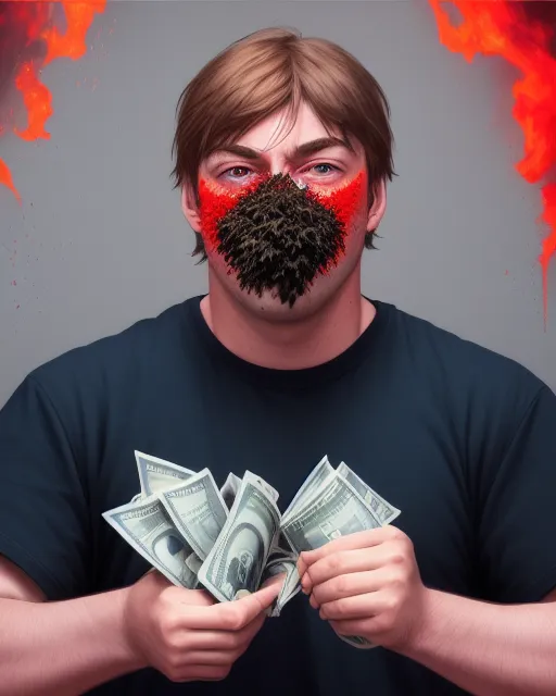 Mr.beast smacking people with money