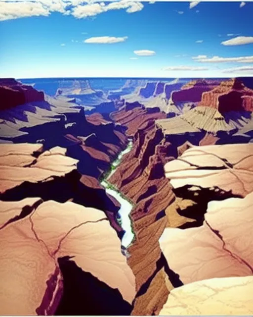 Show me what your version of the Grand Canyon,  will look like in the very near future..