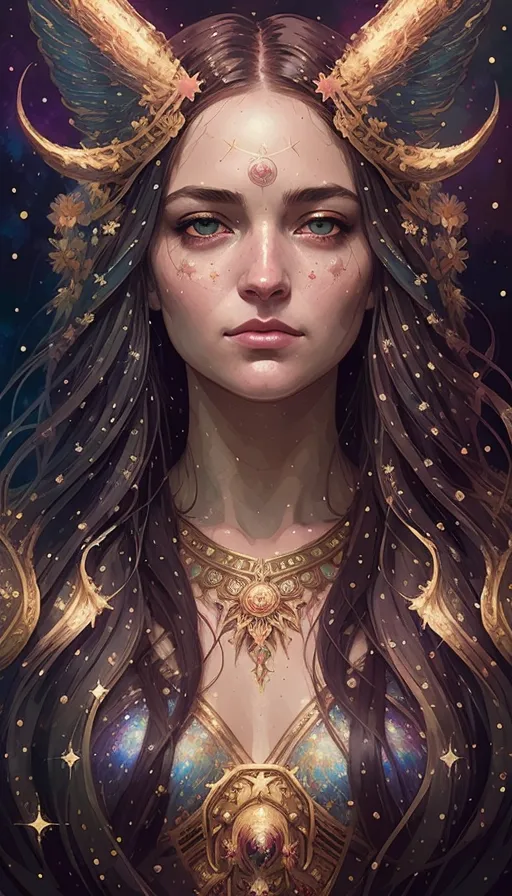 Cosmic Enchantress - Free AI Photo Generator - starryai