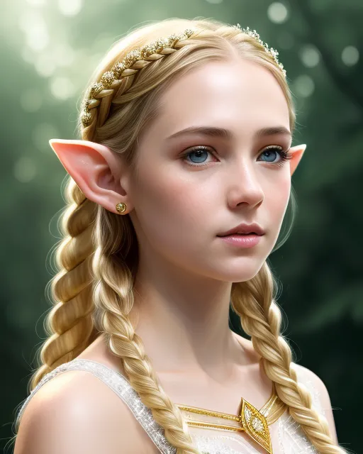 Insanely detailed full body a elf - Free AI Photo Generator - starryai