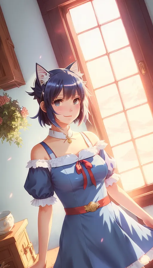 You guys seemed to like me and mei as catgirls, so here's your favorite  maid in neko mode : r/houkai3rd