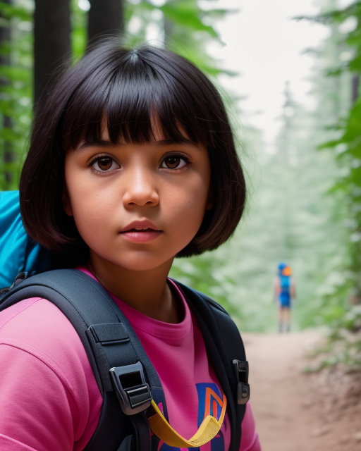 Dora the Explorer as a Real Human : r/dalle2