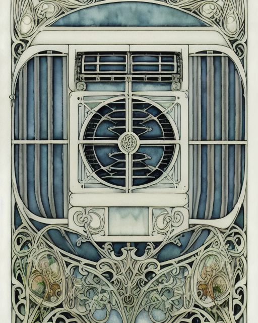 An Art Nouveau Air Conditioner