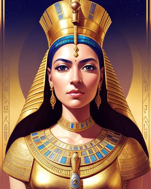 Egyptian Queen - Free AI Photo Generator - starryai
