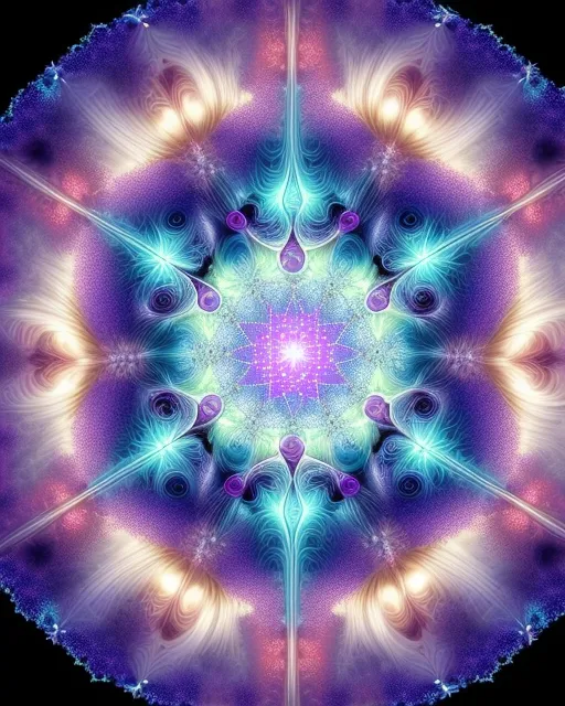 Fractal Creation - Free AI Photo Generator - starryai