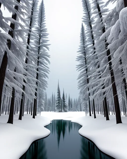 Winter Wonderland (Version 1) - Free AI Photo Generator - starryai
