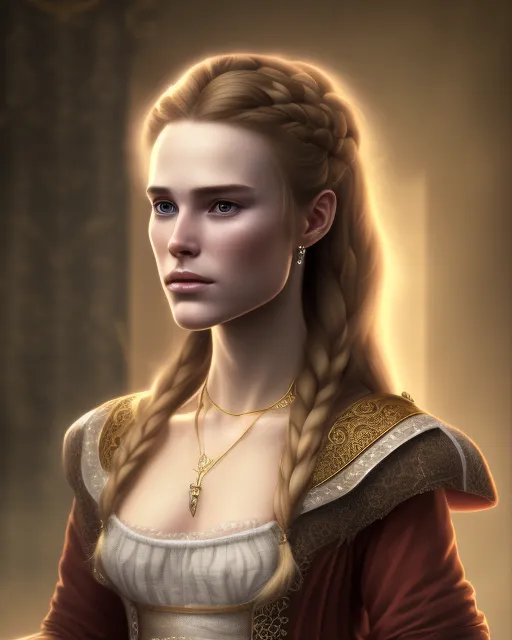 Elizabeth Swann - AI Photo Generator - starryai