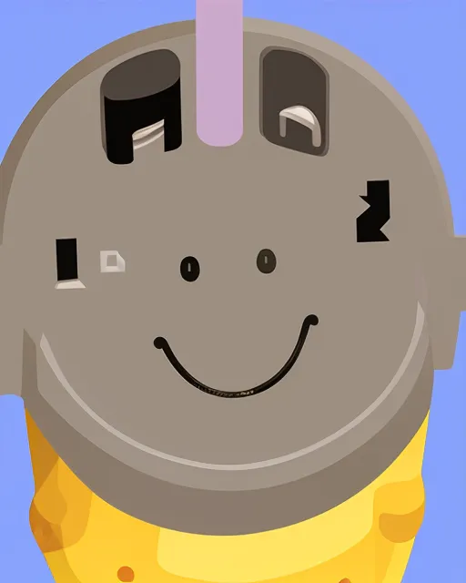 An electrical outlet smiling 