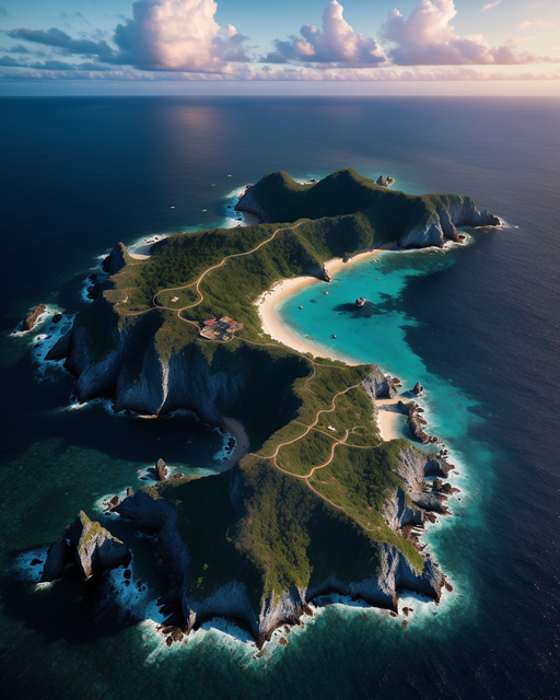 lost island - Free AI Photo Generator - starryai