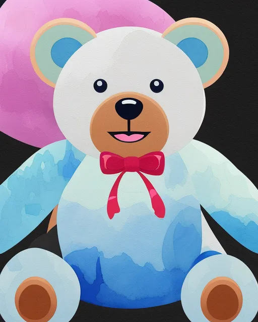 Teddy bear, fantasy art, concept art, - AI Photo Generator - starryai