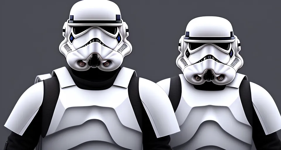 4in Disney Star Wars Anime Figure Kawaii Darth Vader Stormtroopers Action  Force | eBay