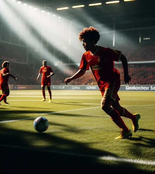 ⚽🥅🇪🇸, hyperdetailed, detailed, elaborate, photorealistic