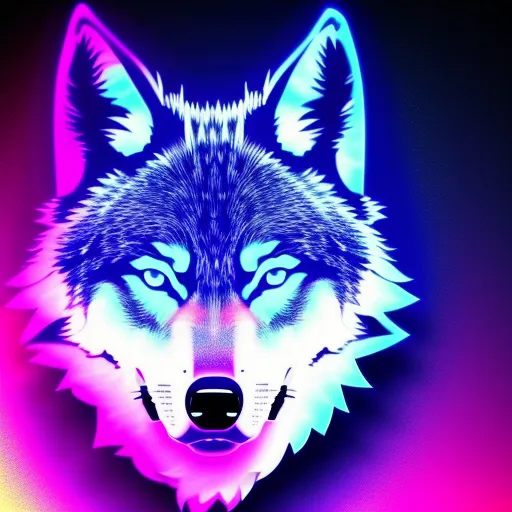 Neon Wolf Stock Illustrations – 449 Neon Wolf Stock Illustrations, Vectors  & Clipart - Dreamstime