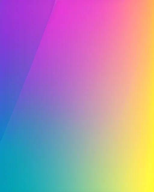 Captivating gradient background transitioning from deep blue at the top to vibrant purple at the bottom,overlay the gradient with a series of interconnected geometric shapes in contrasting colors like neon green,electric pink and bold yellow