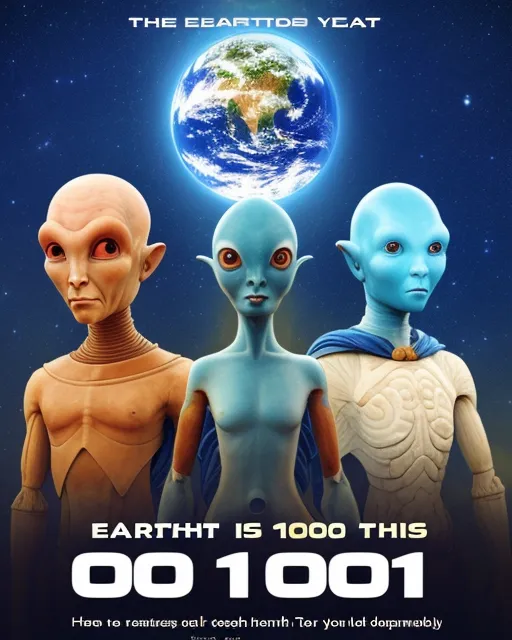 Earthlings in 1000 years 