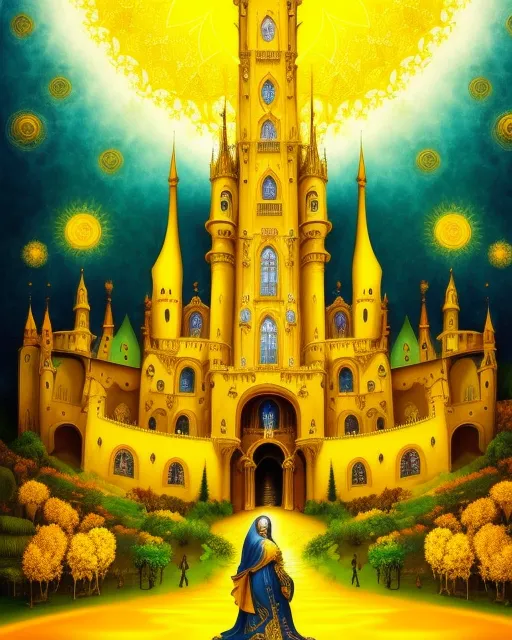 Yellow kingdom - Free AI Photo Generator - starryai