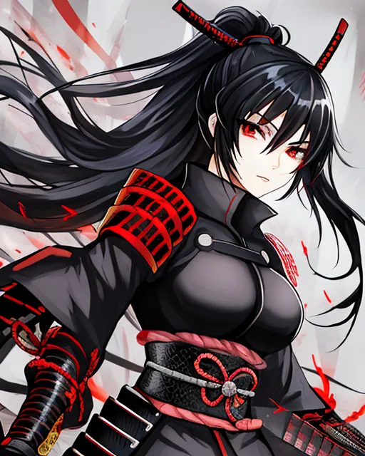 PRTOYO Anime Hyakkimaru Cosplay Wig Novelty Black Ancient Style Long Wig Samurai  Hairstyle High Temperature Wire Boy Girl Wig Anime Fans Gift (Color :  Black) (Color : Black) : Amazon.co.uk: Toys &