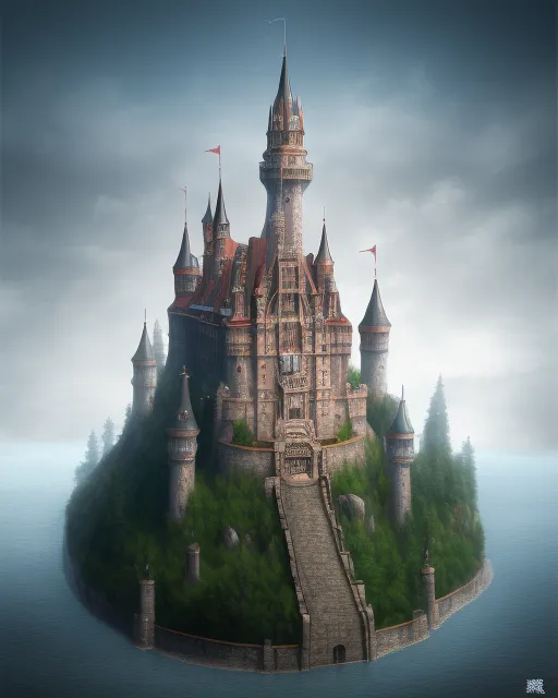 small castle - Free AI Photo Generator - starryai