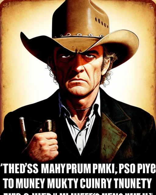 “They could pump a million volts in me. They could bust my fingers, one bye one, by one, by one. They could dig out my eyes. But... No country-western music, please. Every man has his limits.”