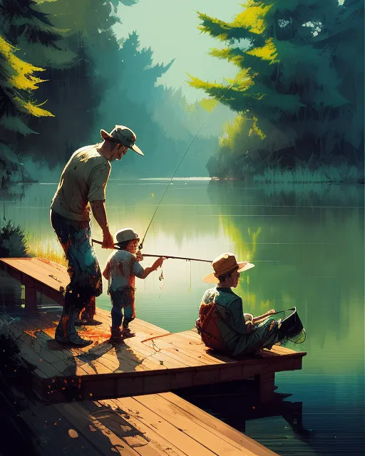 Father and Son Fishing - Technique Junkies