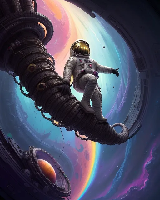 Interdimensional space - Free AI Photo Generator - starryai