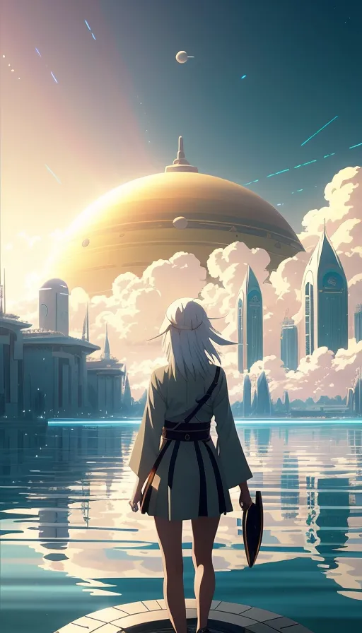 Exploring a new world - AI Photo Generator - starryai
