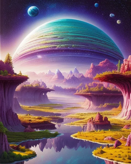 alien world - Free AI Photo Generator - starryai