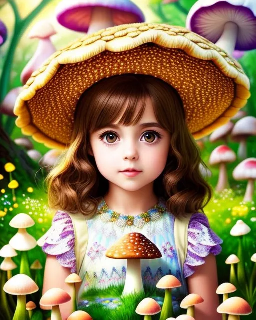 🍄Mushroom Girl🍄 - Free AI Photo Generator - starryai
