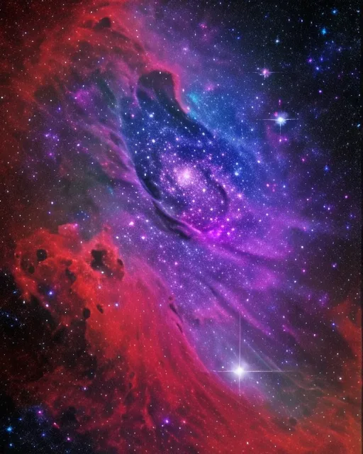 Cosmic nebula - Free AI Photo Generator - starryai