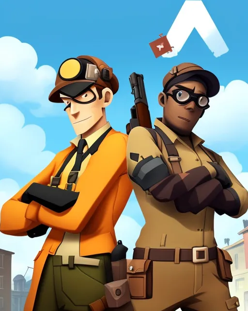 TF2 Ripoff - Free AI Photo Generator - starryai