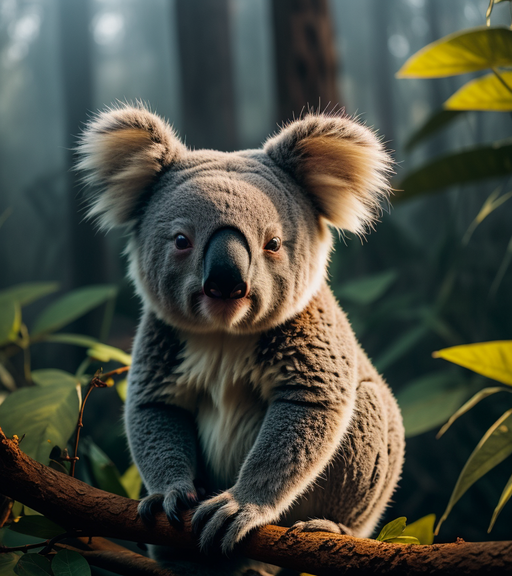 Koala Bear Space - AI Photo Generator - starryai