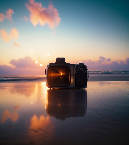 Abandoned TV on the beach 