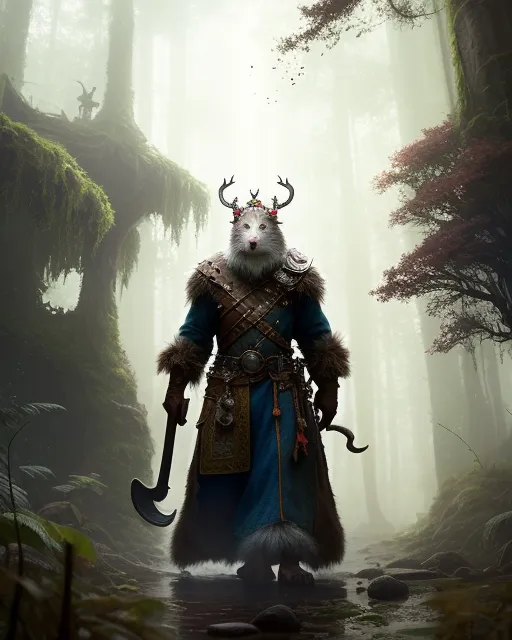 Rat King - AI Photo Generator - starryai