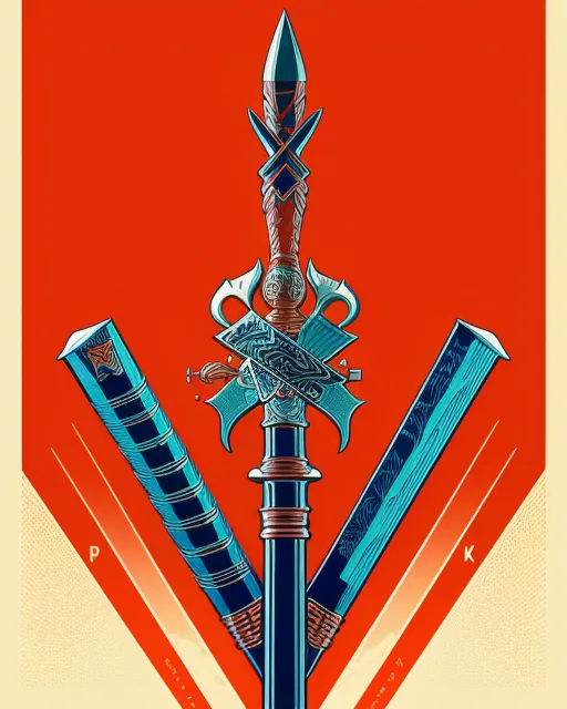 Fasces Axe, johan grenier, victo ngai, - AI Photo Generator - starryai