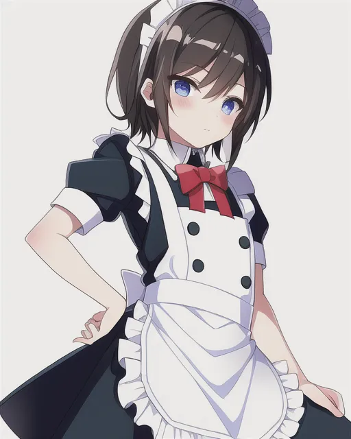 Maid Boy - AI Photo Generator - starryai