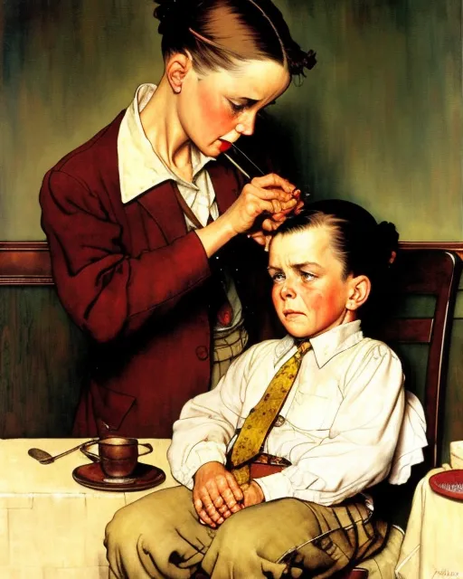 Artist Styles Guide Sample For Norman Rockwell