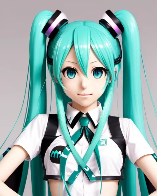 Hatsune Miku - AI Photo Generator - starryai