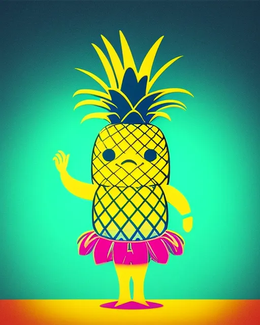 Dancing pineapple 