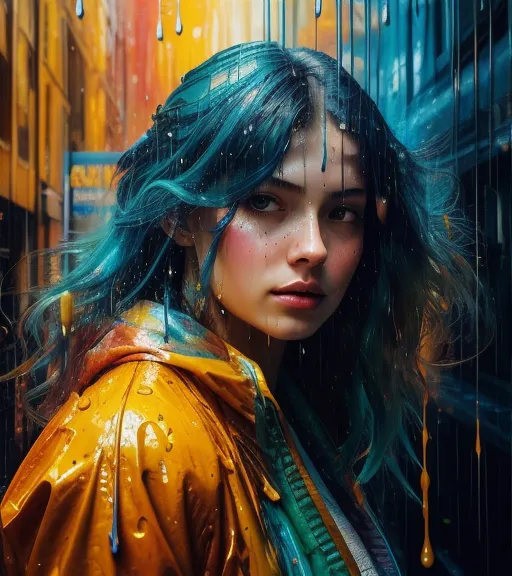 Rainy days - Free AI Photo Generator - starryai