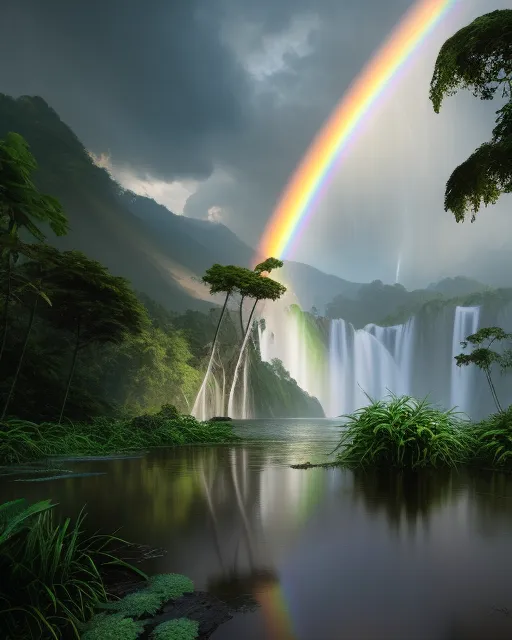 After Rain - Free AI Photo Generator - starryai