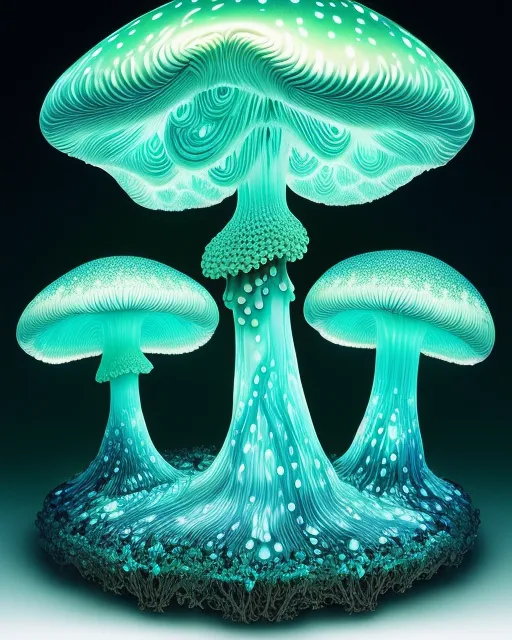 mushrooms - Free AI Photo Generator - starryai